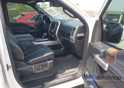 2017 Ford F-150 Platinum из США, поврежденный, VIN 1FTEW1EG8HFB97525